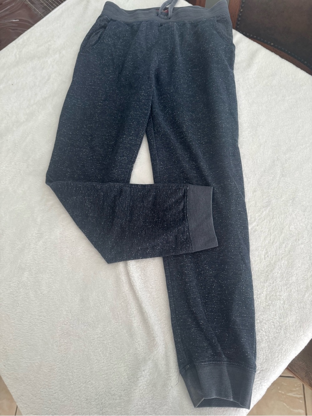Arizona Jean Company Black Heathered Jogger Sweatpants for Kids